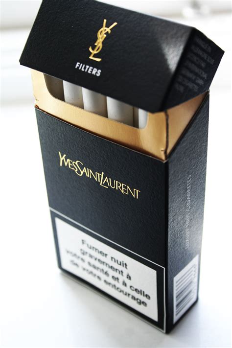 cigarrillos yves saint laurent|ysl designer cigarettes.